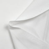 Jersey de coton blanc neige