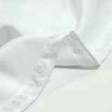 White swimsuit fabric