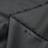 Coton imprimé pois 1mm fond gris