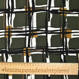 Antecedentes de color caqui Viscose Crêpe Fondo de color caqui