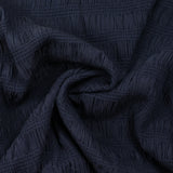 Coton smocké bleu nuit