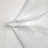 Piqué de coton Paloma blanc