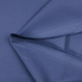 Twill de coton déperlant bleu barbeau
