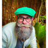 Man sewing pattern: head caps