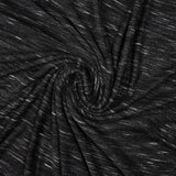 Flammed polyester jersey anthracite gray background
