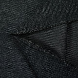 Lainage polyviscose gratté noir