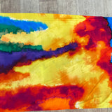 Maille de viscose imprimé poudre multicolore