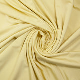 Maille maillot de bain satinée jaune beurre