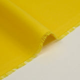 Crêpe polyester jaune soleil