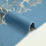 Light blue embroidered Amanda jeans