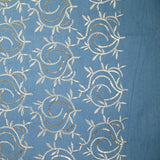 Light blue embroidered Amanda jeans