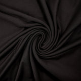 Maille polo coton fin chocolat