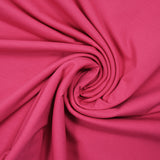 Jersey de coton rose fuchsia