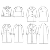 Trench couture pattern and Joseph coat