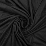 Jersey de laine uni noir