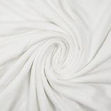 Jersey 100% lin flammé Paola blanc