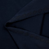 Jersey de coton bleu marine