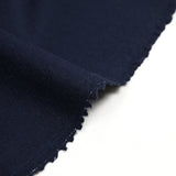 Chaquetón de lana azul marino