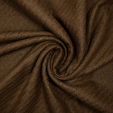 Fine wool blend sheet with tone-on-tone caramel stripes
