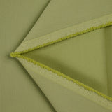 Velours côtelé de coton uni vert