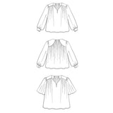 Patron de couture blouse MISSIVE