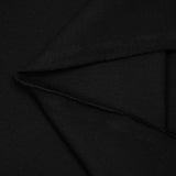 Maille polo coton noir de jais