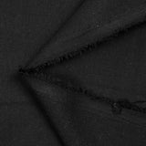 Lin viscose uni noir