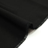 Crêpe georgette polyester noir
