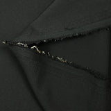 Sergé de polyester noir