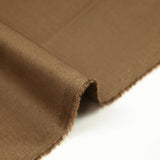 Twill de coton fin tabac