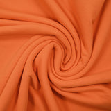 Jersey French Terry 100% algodón naranja mandarina
