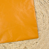 Tissu imperméable fin polyester tangerine