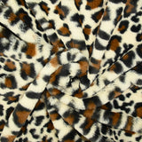 Fondo beige de piel de leopardo sintética