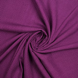 Viscose imprimée pois fond violet