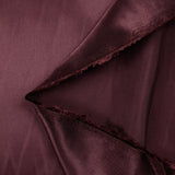 Doublure satin de polyester prune