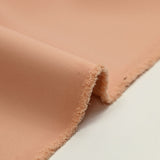 Double heavy salmon polyester crepe