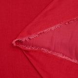 Satin de polyester rouge cerise