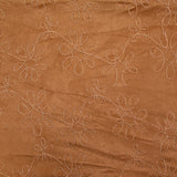 Ante scuba bordado camel