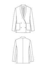 Patron de couture blazer MIMOSA