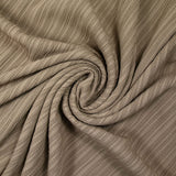 Polyviscose texturée effet smock taupe