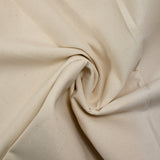 Toile de coton mouchetée écrue