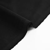 Gabardine 100% coton émerisé noir