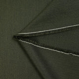 Polycoton chevron fin vert bouteille