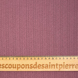 Jersey 100% de algodón de ciruela