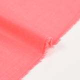 Voile de coton corail