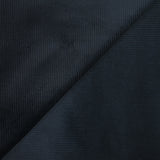 Velours côtelé coton 2 mm bleu sombre