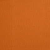 Bord-côte lurex doré tubulaire orange brûlé vendu au mètre