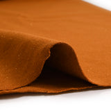 Bord-côte lurex doré tubulaire orange brûlé vendu au mètre