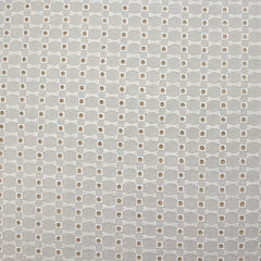 Broderie anglaise Maja blanc cassé