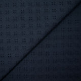 Broderie anglaise Nellie bleu marine